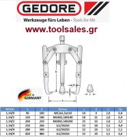 Εξωλκέας GEDORE  1.14/3  Δίποδος