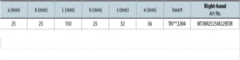 Μανέλα με βίντι 25Χ25 ISO 13